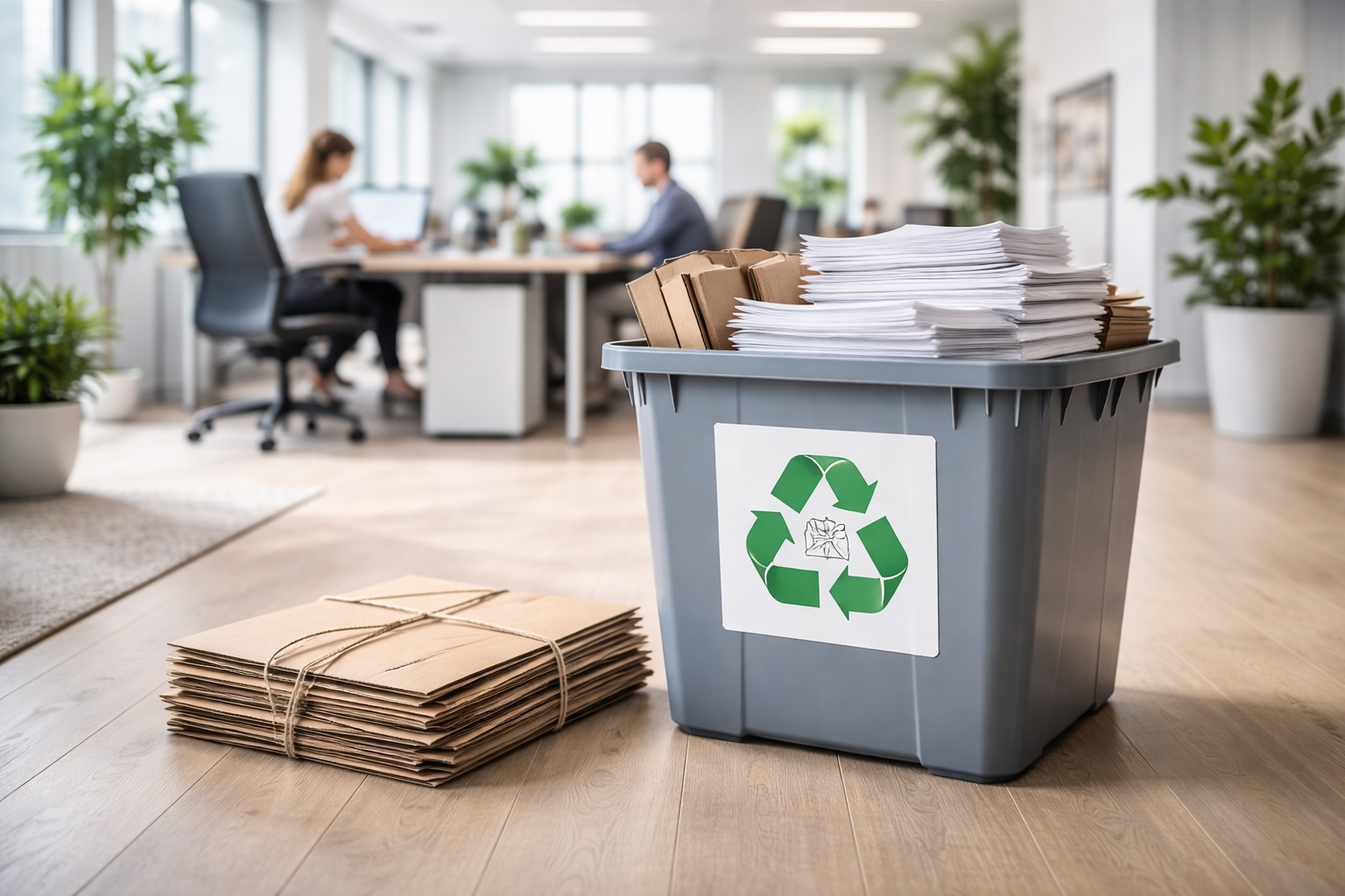 reciclaje papel y cartón empresas madrid